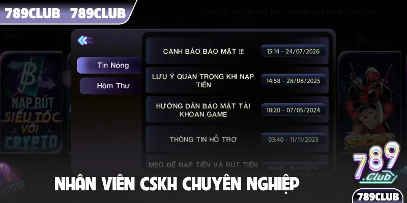 Nhân viên CSKH chuyên nghiệp